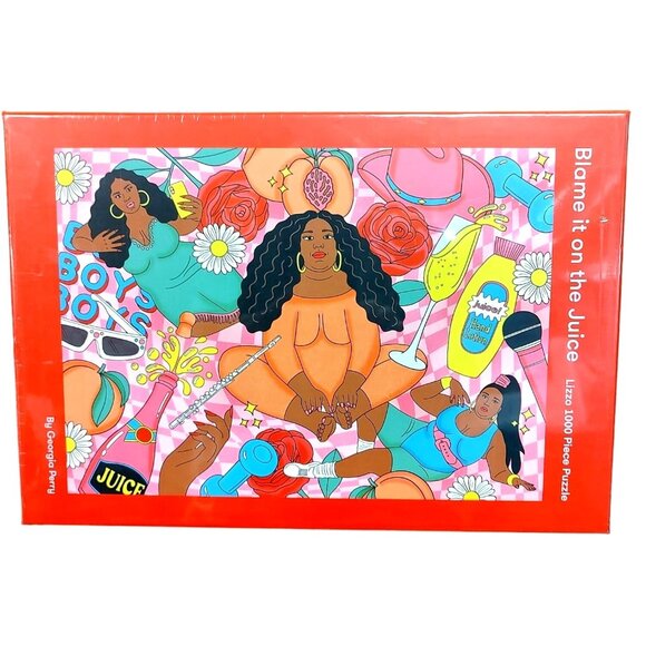 Lizzo 1000 Piece Puzzle Blame It On The Juice By Georgia Perry Hardie Grant Book - Picture 1 of 7